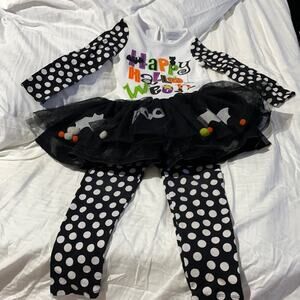Emily rose 4 happy Halloween tutu outfit worn once